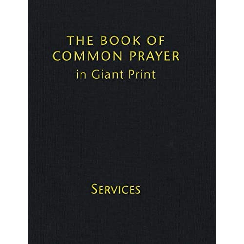 Book of Common Prayer Giant Print, CP800: Volume 1, Services