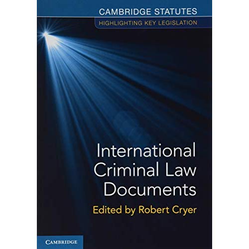 International Criminal Law Documents