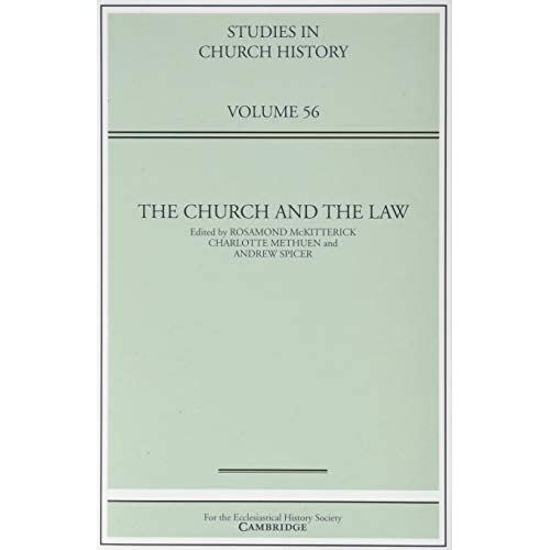 The Church and the Law: Volume 56 (Studies in Church History)