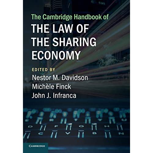 The Cambridge Handbook of the Law of the Sharing Economy (Cambridge Law Handbooks)