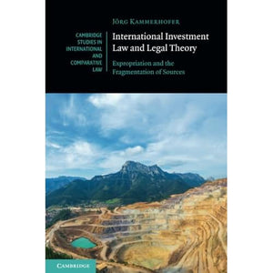 International Investment Law and Legal Theory: Expropriation and the Fragmentation of Sources: 158 (Cambridge Studies in International and Comparative Law, Series Number 158)