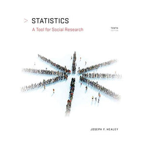 Statistics: A Tool for Social Research (Mindtap Course List)