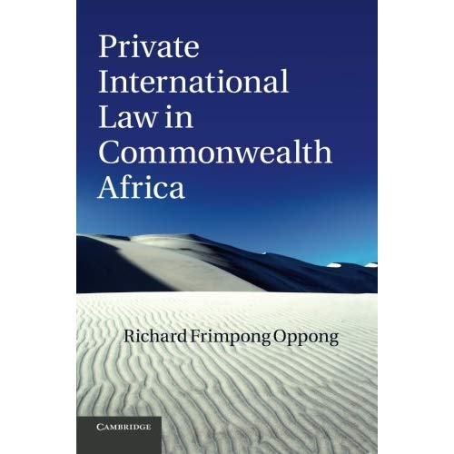 Private International Law in Commonwealth Africa