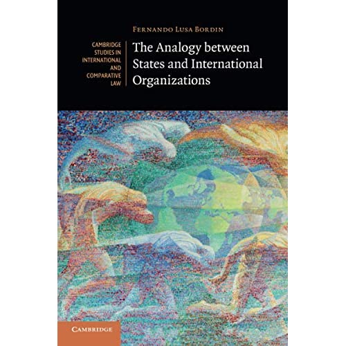 The Analogy between States and International Organizations: 138 (Cambridge Studies in International and Comparative Law, Series Number 138)