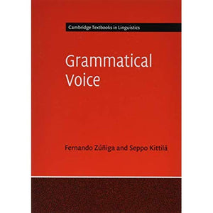 Grammatical Voice (Cambridge Textbooks in Linguistics)