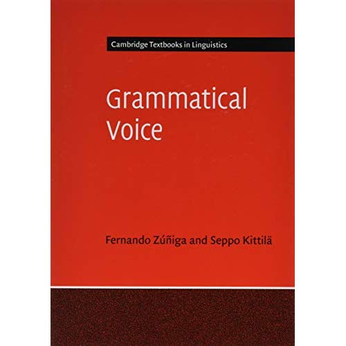 Grammatical Voice (Cambridge Textbooks in Linguistics)