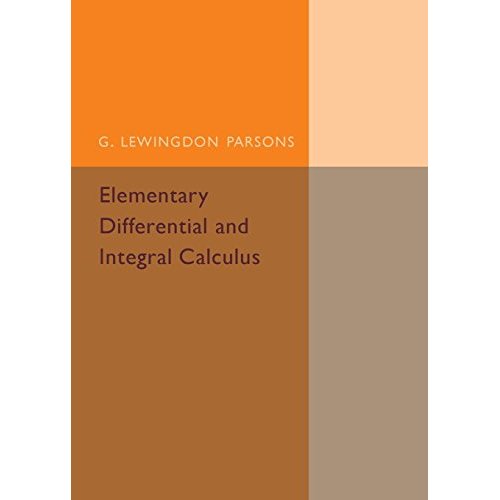 Elementary Differential and Integral Calculus
