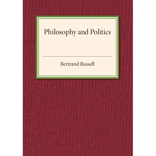 Philosophy and Politics