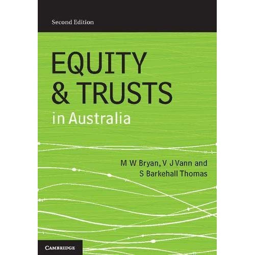 Equity and Trusts in Australia
