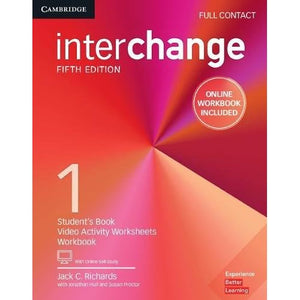 Interchange Level 1 Full Contact with Online Self-Study and Online Workbook