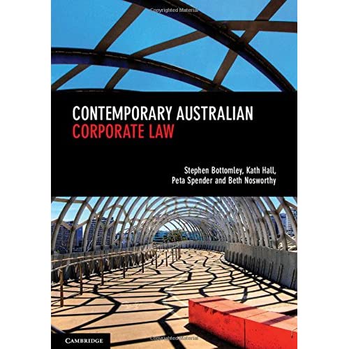 Contemporary Australian Corporate Law