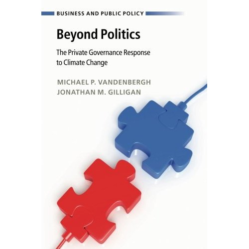 Beyond Politics: The Private Governance Response to Climate Change (Business and Public Policy)