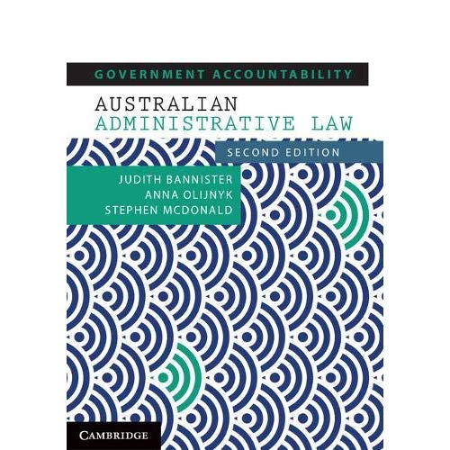 Government Accountability: Australian Administrative Law