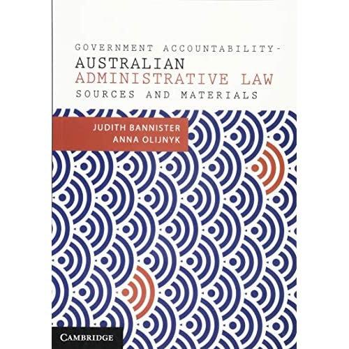 Government Accountability Sources and Materials: Australian Administrative Law