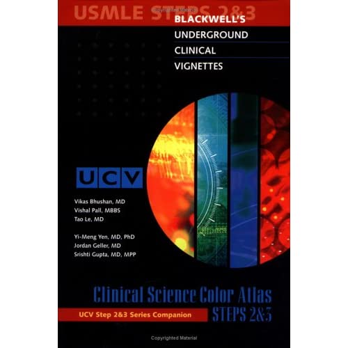Clinical Science Colour Atlas: Step 2 & 3 (Underground Clinical Vignettes)