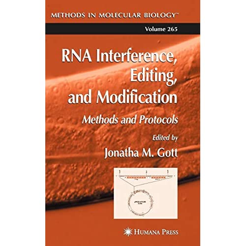 RNA Interference, Editing, and Modification: Methods and Protocols: 265 (Methods in Molecular Biology, 265)