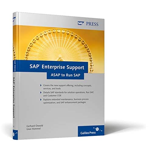 SAP Enterprise Support - ASAP to Run SAP: Covers the new support offering, including concepts, services, and tools. Details SAP Standards forsolution ... optimization, and SAP enhancement packages