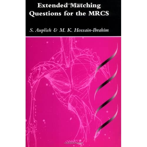 Extended Matching Questions for the MRCS