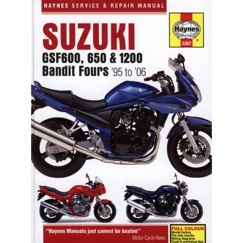 Suzuki GSF600, 650 and 1200 Bandit Fours: Service and Repair Manual, 1995 to 2006