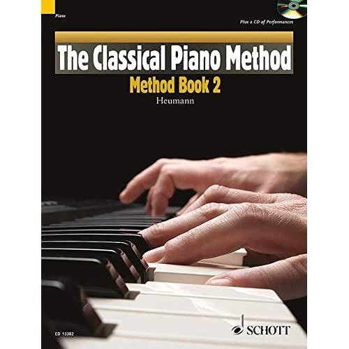The Classical Piano Method: Method Book 2 - for adults and young people, both beginners and those returning to the piano - edition with CD - (ED 13382)