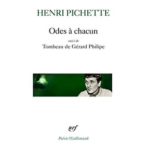 Odes a Chac Tomb Der Phil (Poesie/Gallimard)