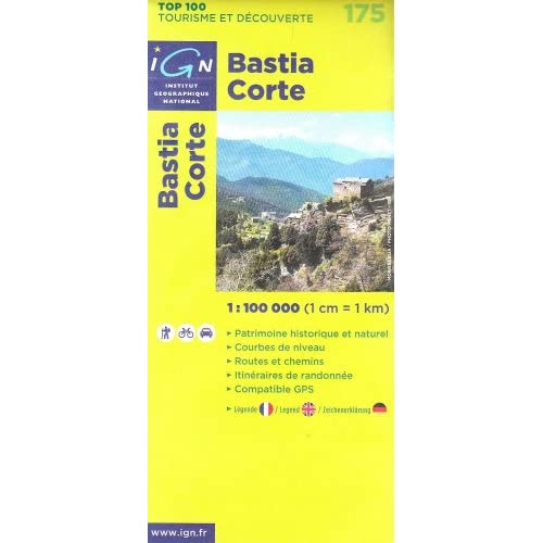 Bastia / Corte: IGN.V175