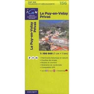 Le-Puy-en-Velay / Privas: IGN.V156