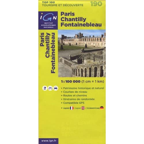 Paris / Chantilly / Fontainebleau: IGN.V190