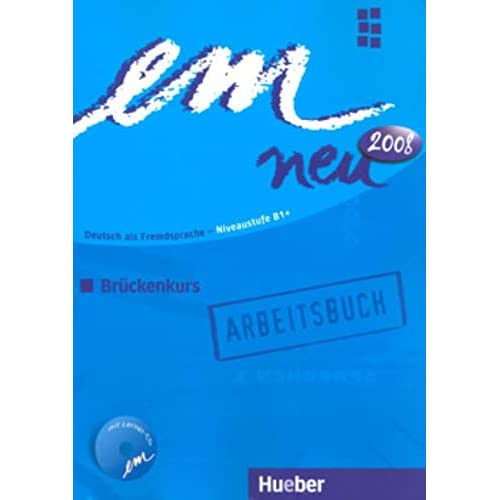 em neu Bruckenkurs: Arbeitsbuch mit CD: Deutsch als Fremdsprache Niveaustufe B1. Ein Lehrwerk im Baukastensystem