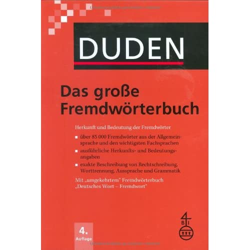 Duden - Das Grosse Fremdworterbuch + cd