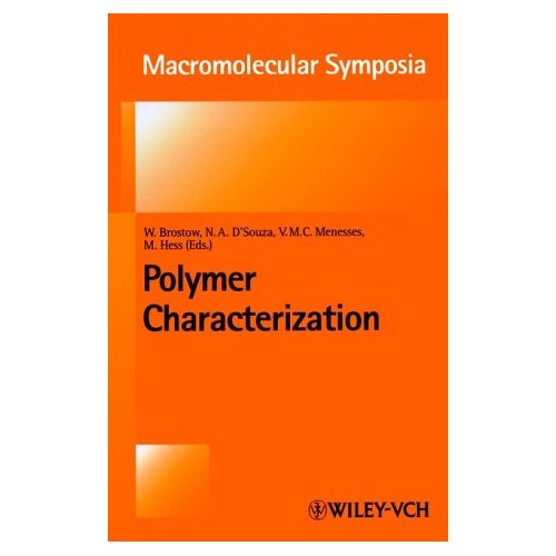 Polymer Characterization: 148 (Macromolecular Symposia)