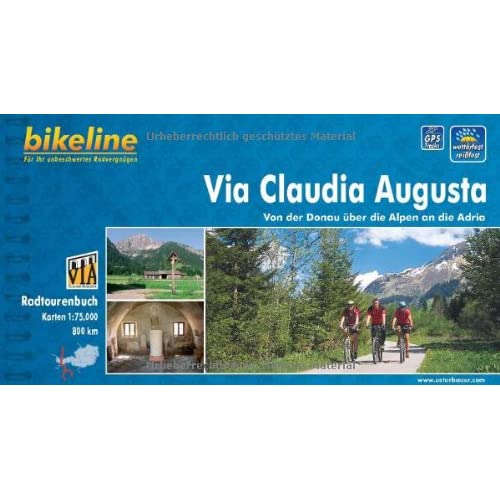Via Claudia Augusta - Donau über die Alpen a/d Adria GPS wp: BIKE.AT.105